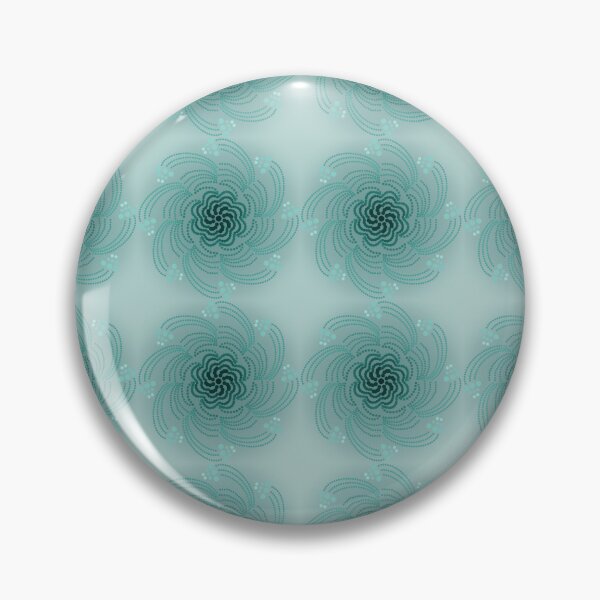 Item preview, Pattern in green shades made of dots in differens sizes and shades. designed and sold by coloryourwings.