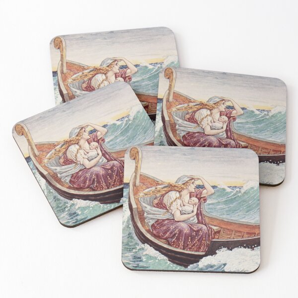 Item preview, Walter Crane, For two days and two nights the boat was and hither and thither designed and sold by NouveauEra.