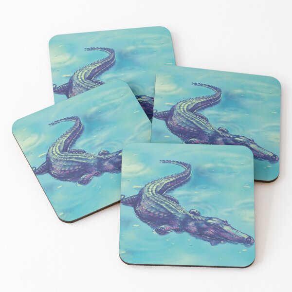 Chill Gator Coasters (Set of 4)
