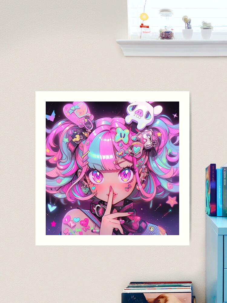 Sweet girls Art Print by Hikikomorphine