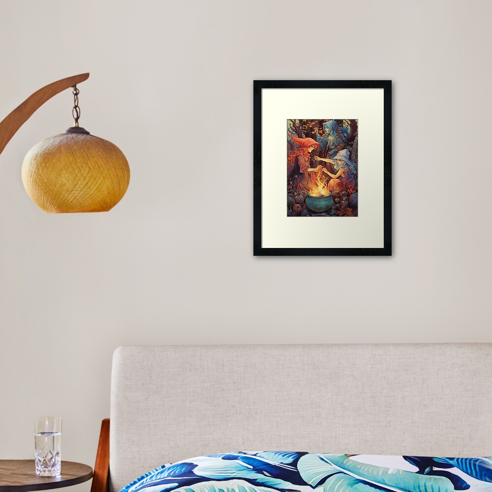 Item preview, Framed Art Print designed and sold by phatpuppyart.