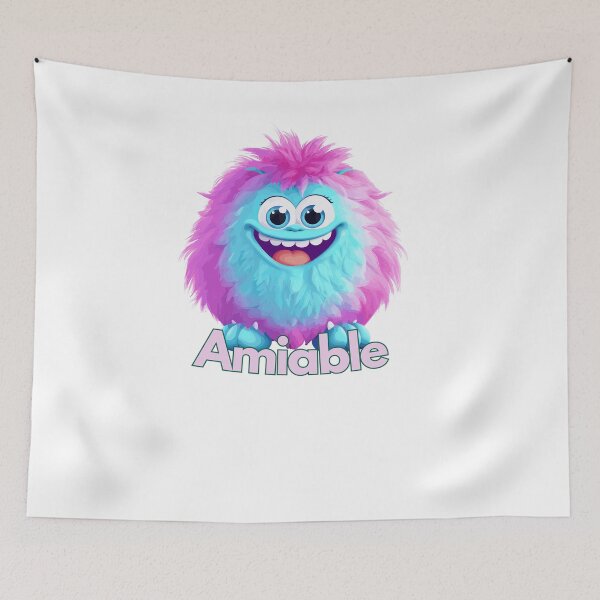 Item preview, Amiable Warm Fuzzy designed and sold by CozyCanvasCrew.