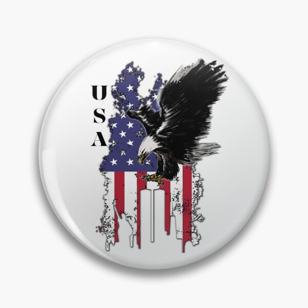 Item preview, Swooping Eagle daring someone to try it again designed and sold by AmericaFreedom.