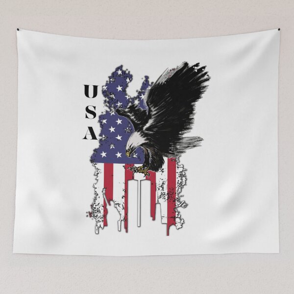 Item preview, Swooping Eagle daring someone to try it again designed and sold by AmericaFreedom.