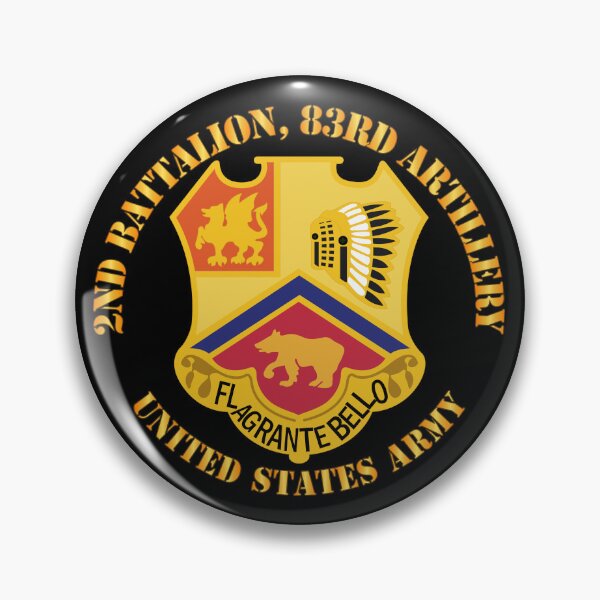 Item preview, Army - 2nd Bn 83rd Artillery - US Army designed and sold by Military Insignia Products.
