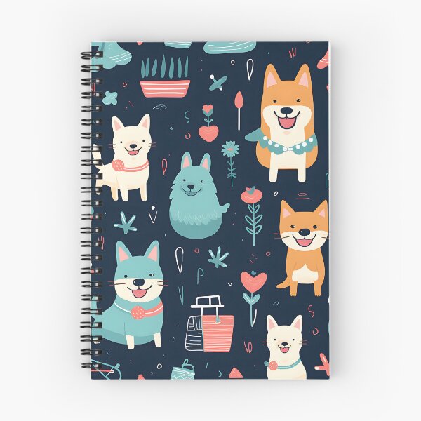 Artikelvorschau, Cute Puppies in Colorful Digital Art Pattern entworfen und verkauft von Digi-Artsy.