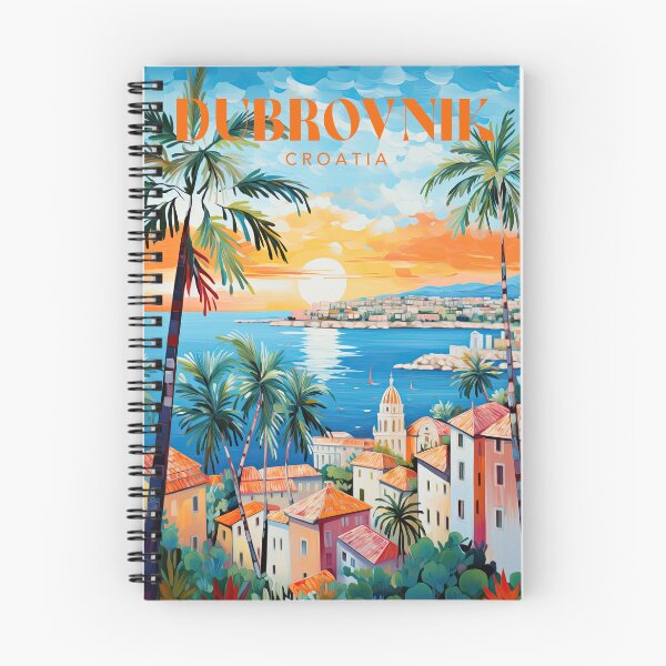 Item preview, Dubrovnik Travel Print designed and sold by ArtVueStudio.