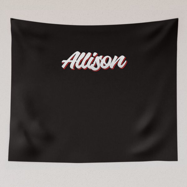 Item preview, Etiqueta de nombre retro Allison designed and sold by RAPHAEMATTH.