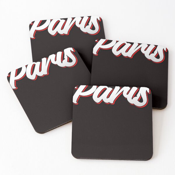 Item preview, Retro Paris Name Label (Black) designed and sold by RAPHAEMATTH.