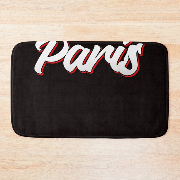 Item preview, Retro Paris Name Label (Black) designed and sold by RAPHAEMATTH.