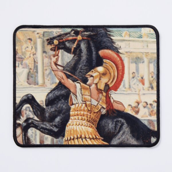 Item preview, Walter Crane, For He ran toward the horse and seized the bridle designed and sold by NouveauEra.