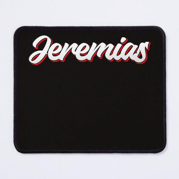 Item preview, Retro Jeremias Name Label  designed and sold by RAPHAEMATTH.