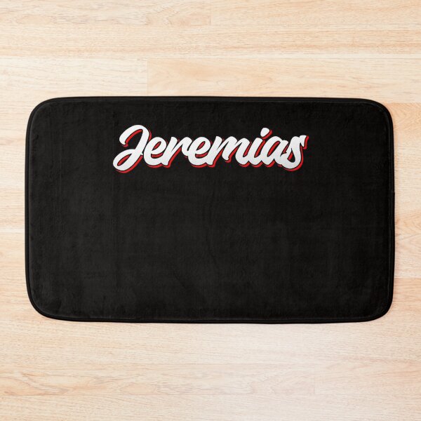 Item preview, Retro Jeremias Name Label  designed and sold by RAPHAEMATTH.