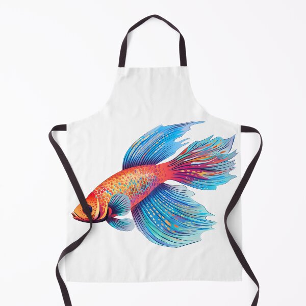 Artikelvorschau, Pop-Art-Betta-Fisch entworfen und verkauft von SchorlCraft.