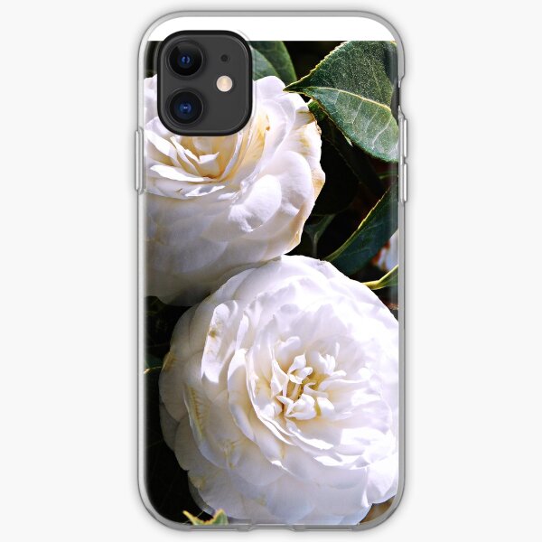 Flores quemadas Funda blanda para iPhone