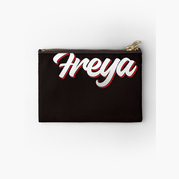 Item preview, Retro Freya Name Label  designed and sold by RAPHAEMATTH.