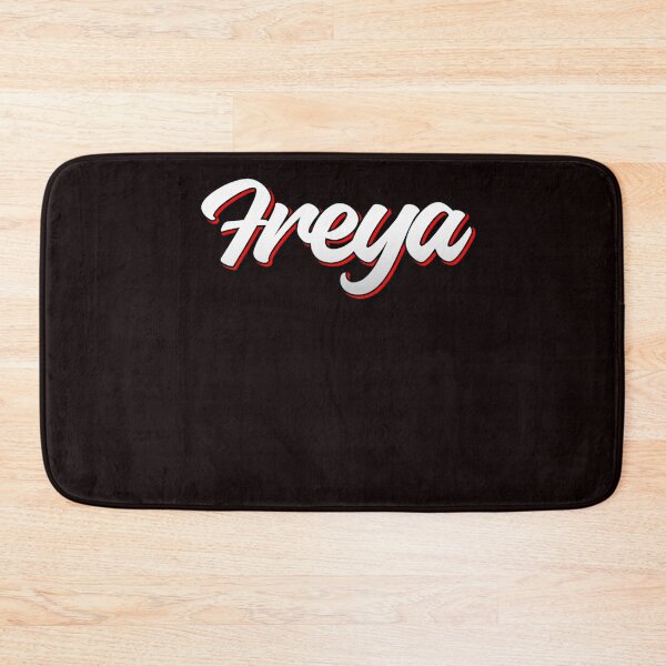 Item preview, Retro Freya Name Label  designed and sold by RAPHAEMATTH.