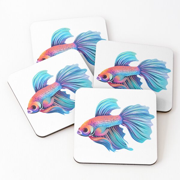 Item preview, Pop Art Betta Fish designed and sold by SchorlCraft.