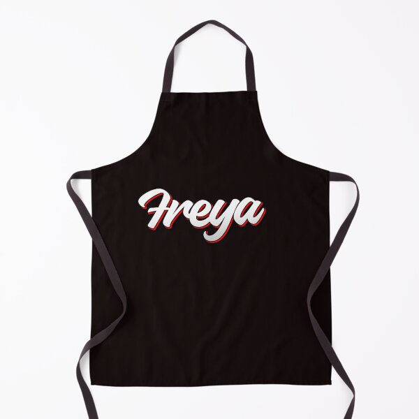 Item preview, Retro Freya Name Label  designed and sold by RAPHAEMATTH.