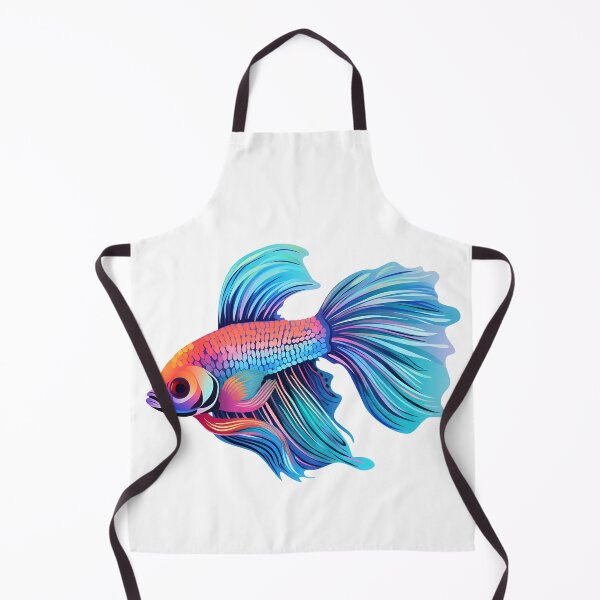 Artikelvorschau, Pop-Art-Betta-Fisch entworfen und verkauft von SchorlCraft.