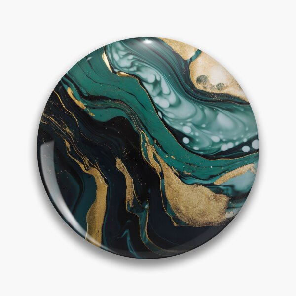 Artikelvorschau, Ruby and Gold Marble Paint Swirl entworfen und verkauft von Digi-Artsy.