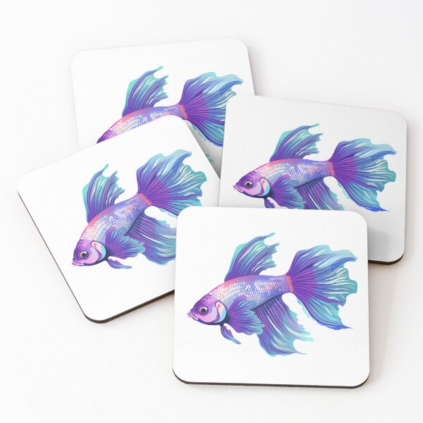 Item preview, Pop Art Betta Fish designed and sold by SchorlCraft.