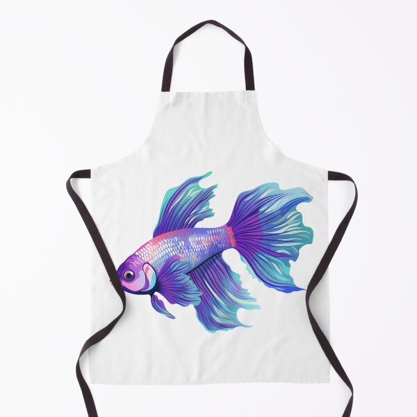 Artikelvorschau, Pop-Art-Betta-Fisch entworfen und verkauft von SchorlCraft.