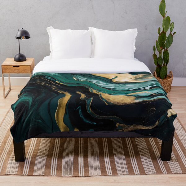 Item preview, Ruby and Gold Marble Paint Swirl designed and sold by Digi-Artsy.