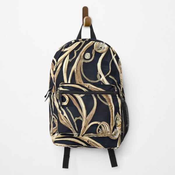 Item preview, Golden Floral designed and sold by Poetic Patterns Studio.