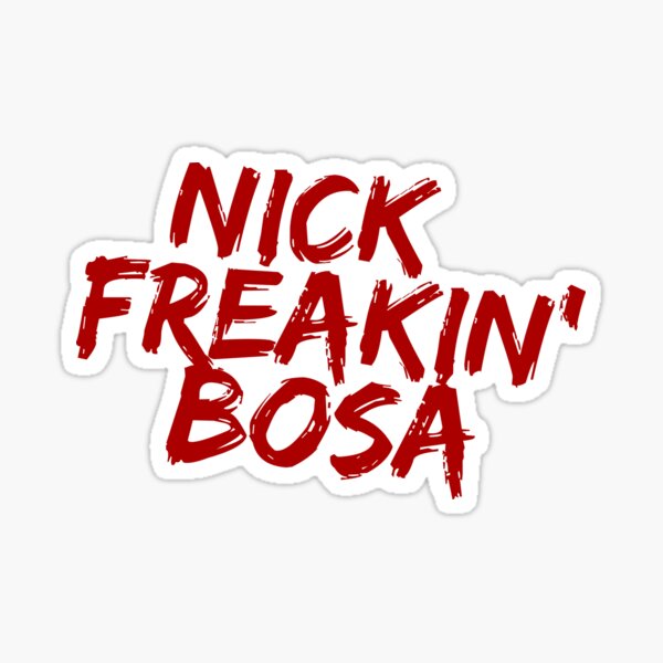 Nick Bosa Jersey Sticker for Sale by aenewby