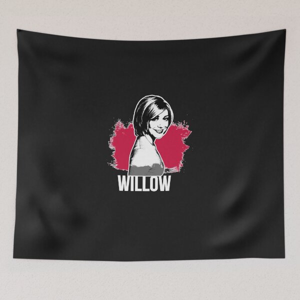 Artikelvorschau, Willow Design Red With White Text (Btvs) entworfen und verkauft von DivinesHassler.