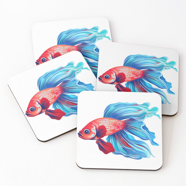 Item preview, Pop Art Betta Fish designed and sold by SchorlCraft.