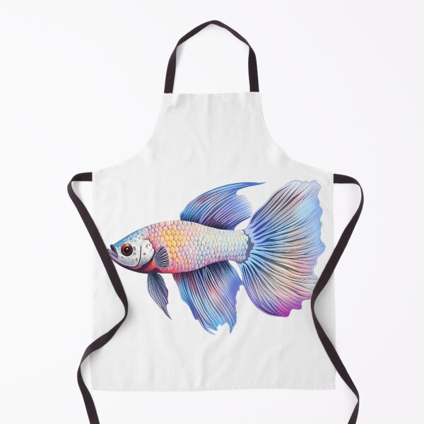 Artikelvorschau, Pop-Art-Betta-Fisch entworfen und verkauft von SchorlCraft.