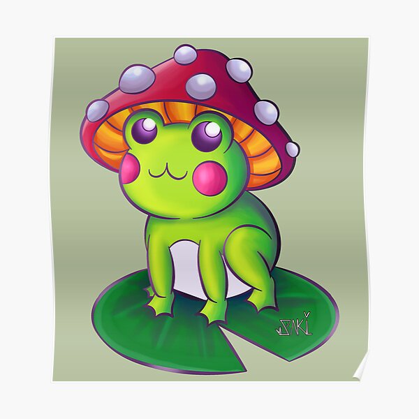 froggy fungus Poster