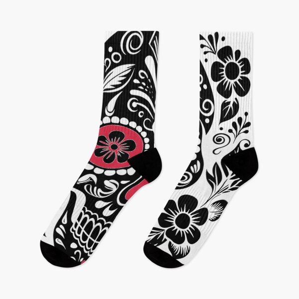 Item preview, Decorative skull stencil graphic design print designed and sold by dcrc.