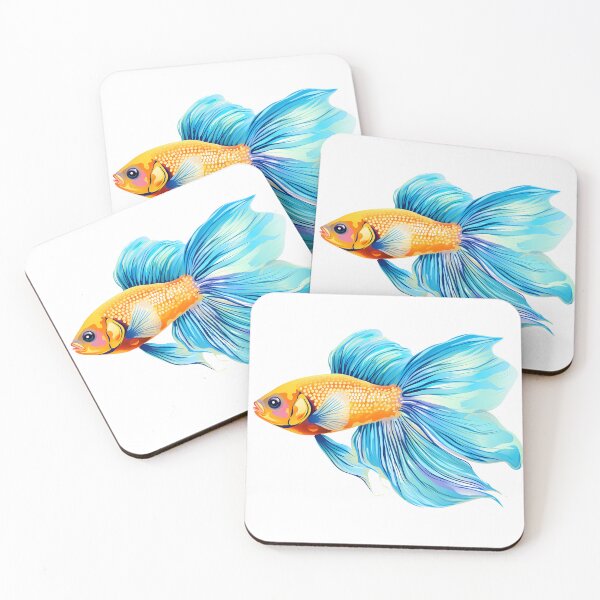 Item preview, Pop Art Betta Fish designed and sold by SchorlCraft.
