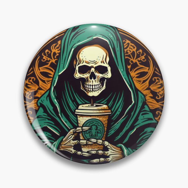 Item preview, Hoody Skeleton with Coffee designed and sold by PaTToStudio.
