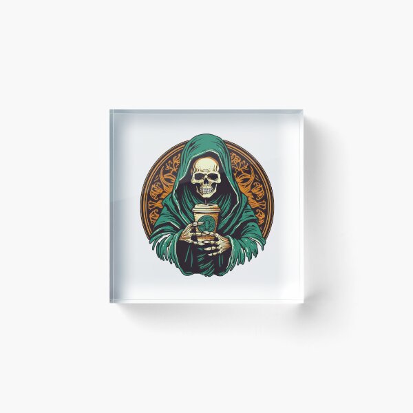 Item preview, Hoody Skeleton with Coffee designed and sold by PaTToStudio.