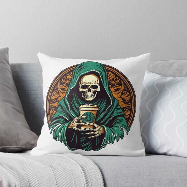 Item preview, Hoody Skeleton with Coffee designed and sold by PaTToStudio.
