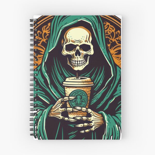 Item preview, Hoody Skeleton with Coffee designed and sold by PaTToStudio.