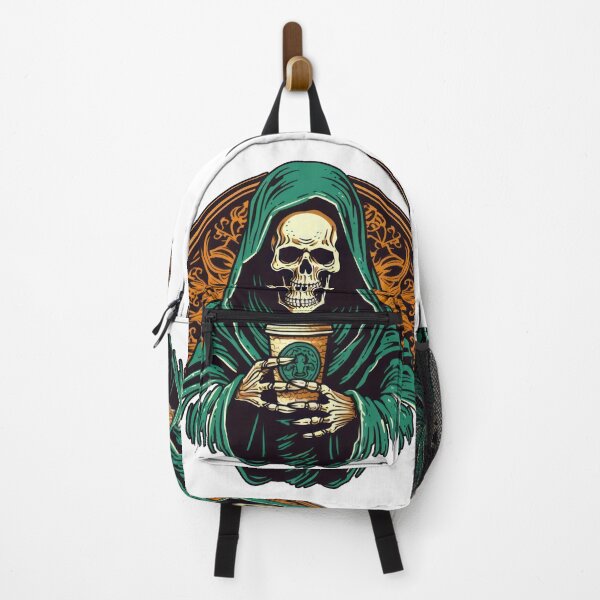 Item preview, Hoody Skeleton with Coffee designed and sold by PaTToStudio.