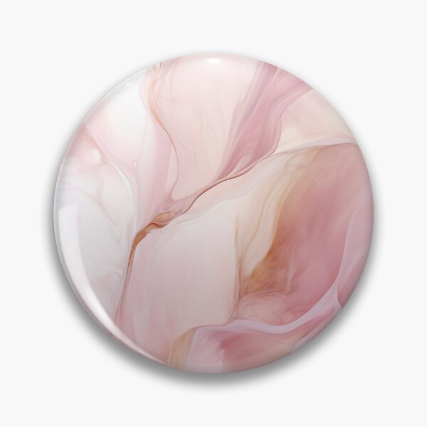 Artikelvorschau, Pink and White Marble Paint Swirl entworfen und verkauft von Digi-Artsy.
