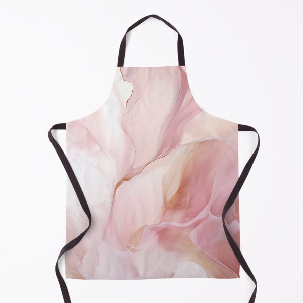 Artikelvorschau, Pink and White Marble Paint Swirl entworfen und verkauft von Digi-Artsy.