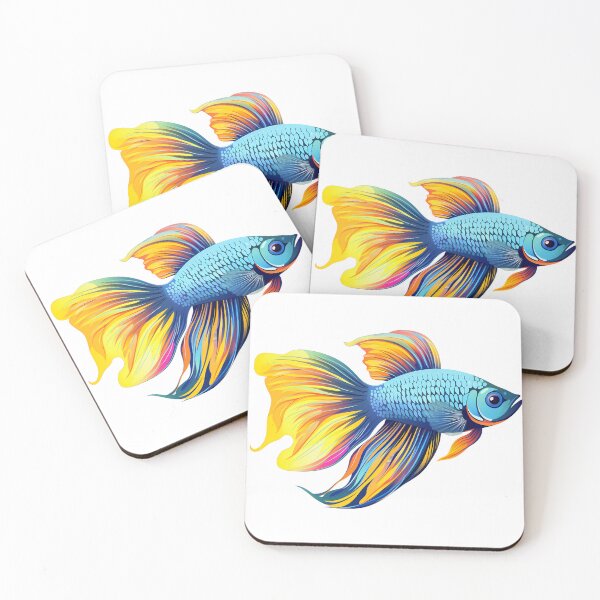 Item preview, Pop Art Betta Fish designed and sold by SchorlCraft.