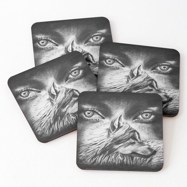 Item preview, White Wolf - Wolf wall art designed and sold by TerrySrArtShop.