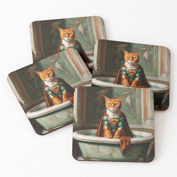 Item preview, Supercat in the bath designed and sold by Amitbasri.