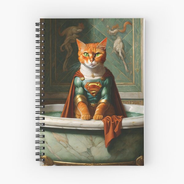 Item preview, Supercat in the bath designed and sold by Amitbasri.