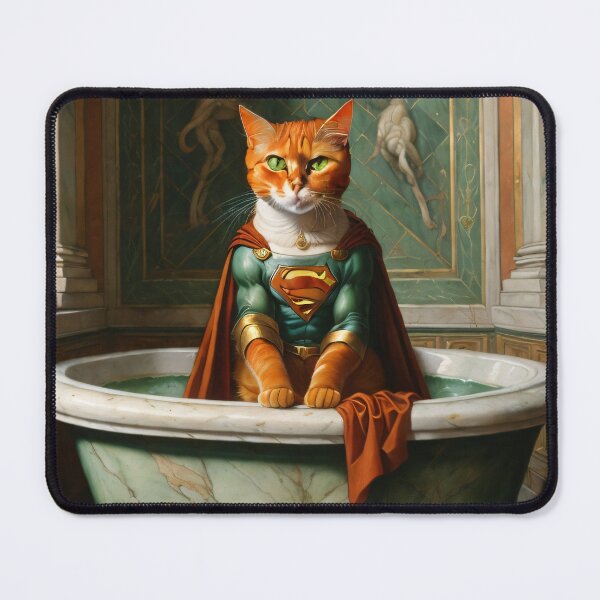 Item preview, Supercat in the bath designed and sold by Amitbasri.