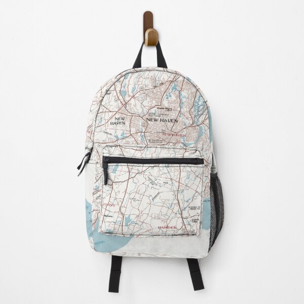 Item preview, Vintage Map of New Haven County CT (1979) designed and sold by BravuraMedia.