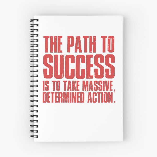 Item preview, The Path To Success Is To Take Massive, Determined Action designed and sold by Capiral Bucketlist.